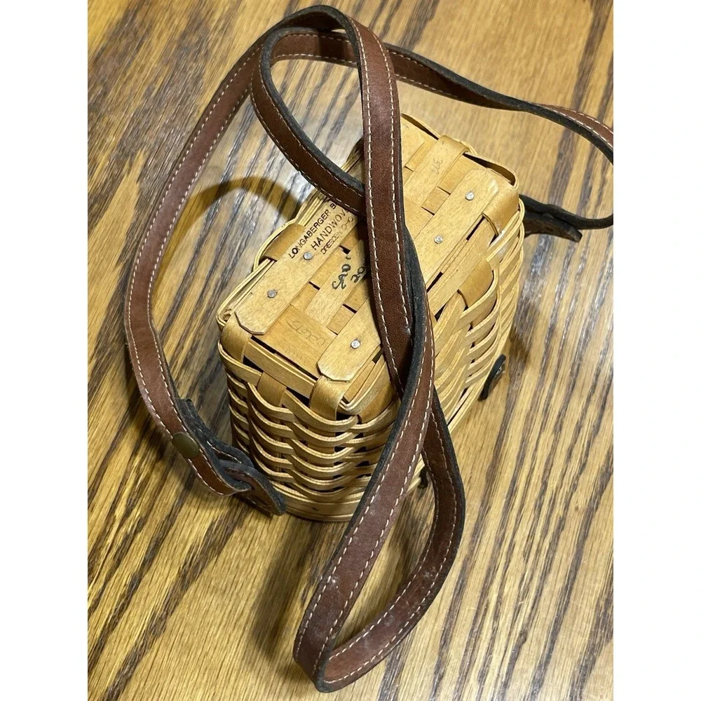 Longaberger Collector's Club Edition Small Purse Saddlebrook Basket Vintage